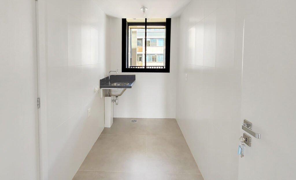 Área de serviço destacada