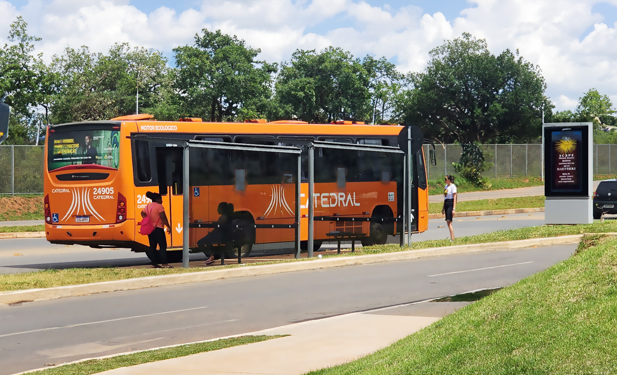 Pontos de ônibus